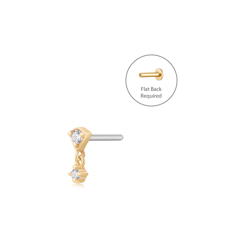 EMBER | Lab-Grown Diamond Piercing Top Earring