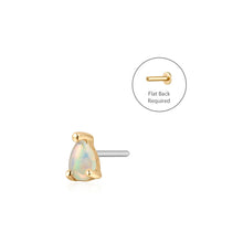 Load image into Gallery viewer, TRISTA | Opal Solitaire Piercing Top Earring