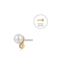 Load image into Gallery viewer, NORAH | Pearl Piercing Top Earring