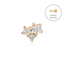 Load image into Gallery viewer, GRACIE | Natural Diamond Piercing Top