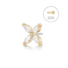 Load image into Gallery viewer, CALLISTA | Marquise Pointed Star Threadless Top