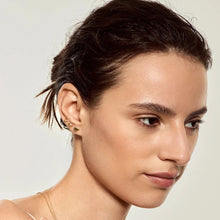 Load image into Gallery viewer, ALARA | Small Faceted Triangle Flatback Stud