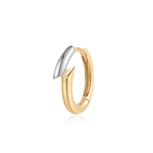 DICARRO | Two-Tone Geometric Huggie
