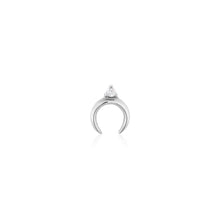 Load image into Gallery viewer, GLORIA  |  Diamond Arc Single Piercing Earring