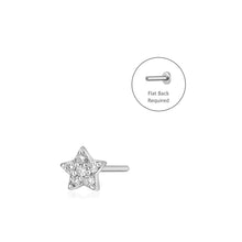 Load image into Gallery viewer, FELICITY  |  Diamond Star Single Piercing Earring