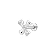Load image into Gallery viewer, LAVENDER | Lab Grown Diamond X Threaded Flatback