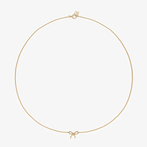 Ace Baby Bow Necklace - 16"