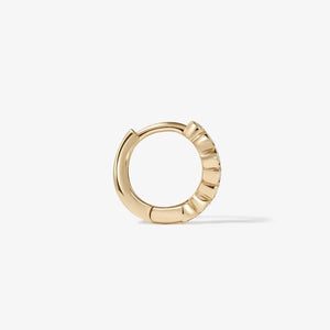 Alfred Diamond Mini Hoop Piercing Earring