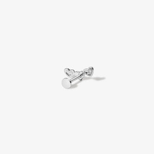 Allen Triple Micro Heart Piercing Earring