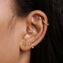 Load image into Gallery viewer, Andre Racquet piercing