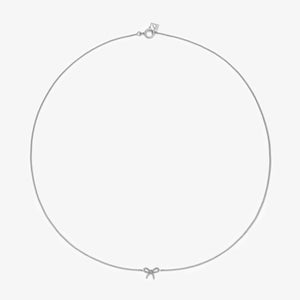 Atticus Micro Bow Necklace