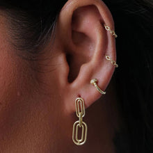 Load image into Gallery viewer, Bayle Diamond Nail Piercing Earring