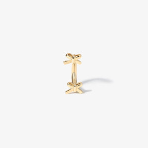 Chamberlain Micro Bow U Hoop Piercing Earring