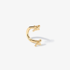 Chamberlain Micro Bow U Hoop Piercing Earring