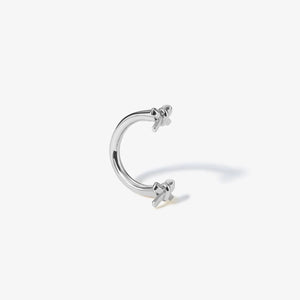 Chamberlain Micro Bow U Hoop Piercing Earring