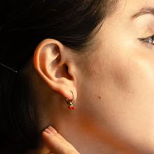 Load image into Gallery viewer, Cherry monachella earrings