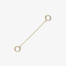 Load image into Gallery viewer, Cloud Chain Hoop Earring