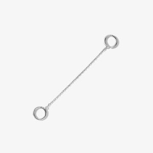 Cloud Chain Hoop Earring
