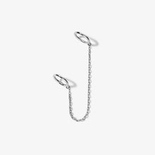Load image into Gallery viewer, Cloud Chain Hoop Earring