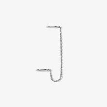 Load image into Gallery viewer, Cloud Chain Hoop Earring