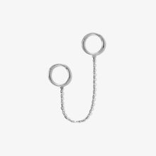 Load image into Gallery viewer, Cloud Chain Hoop Earring
