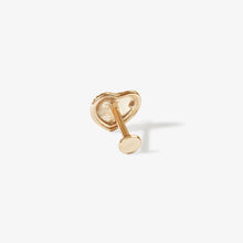 Load image into Gallery viewer, Collins Heart Quilted Piercing Earring