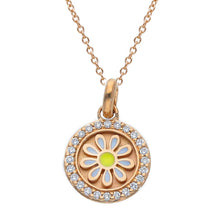 Load image into Gallery viewer, Daisy Love Me Love Me not Diamond Necklace