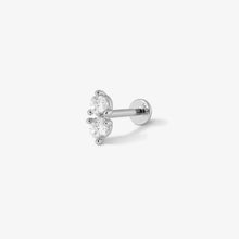 Load image into Gallery viewer, Duke twinset diamond piercing Medium Yg