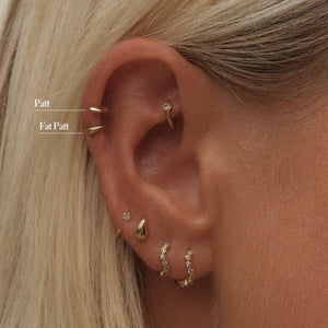Fat Patt Piercing Earring