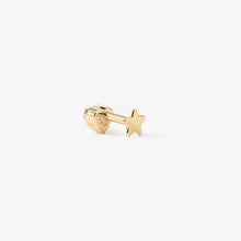 Load image into Gallery viewer, Clark heart diamond piercing
