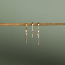 Load image into Gallery viewer, Diamond Baby Chime Earring Yellow Gold