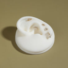 Load image into Gallery viewer, Stardust Diamond / Solid Gold Threaded Piercing Earring