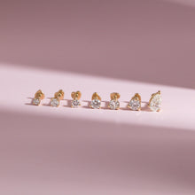 Load image into Gallery viewer, Brilliant Diamond Threaded Piercing Earring (0.025)
