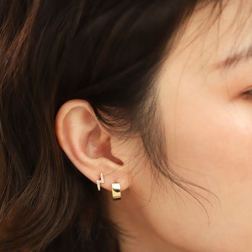 Thunder Earrings Zirconia