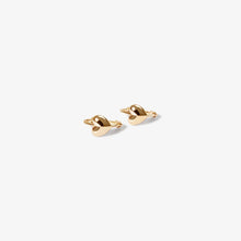 Load image into Gallery viewer, Justin Micro Heart Huggie Earrings
