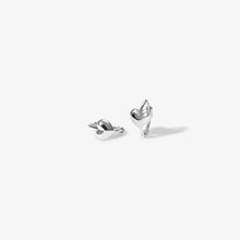 Load image into Gallery viewer, Justin Micro Heart Huggie Earrings