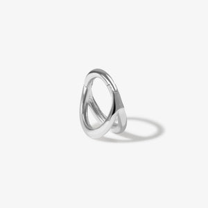 Kiwi Cage Clicker Hoop Earring