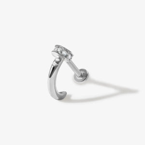 Bayle Diamond Nail Piercing Earring