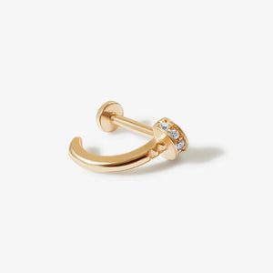 Bayle Diamond Nail Piercing Earring