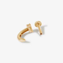 Load image into Gallery viewer, Bayle Diamond Nail Piercing Earring