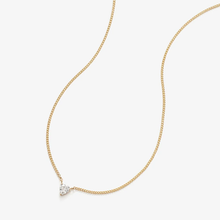 Load image into Gallery viewer, Maddox heart diamond necklace.