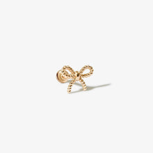 Load image into Gallery viewer, Miles Micro Bow Piercing Earring
