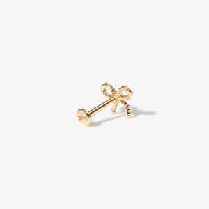 Miles Micro Bow Piercing Earring