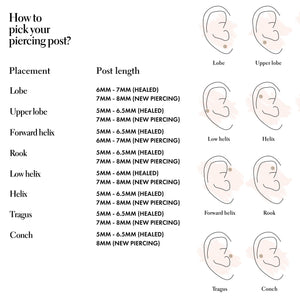 Patt Piercing Earring