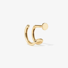Load image into Gallery viewer, Norris illusion piercing hoop