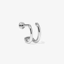 Load image into Gallery viewer, Norris illusion piercing hoop
