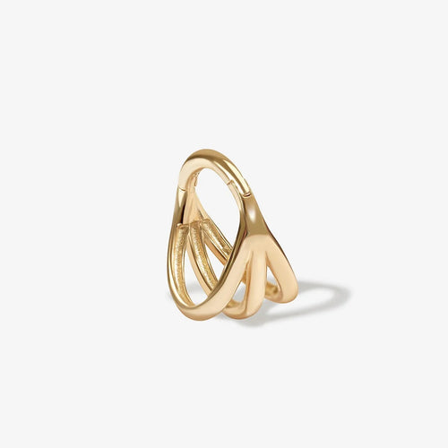 Osri Cage Clicker Hoop Earring