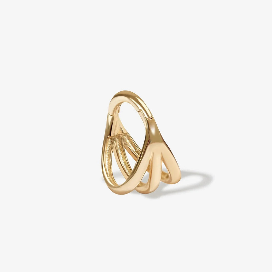 Osri Cage Clicker Hoop Earring