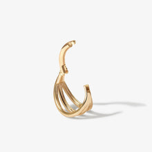 Load image into Gallery viewer, Osri Cage Clicker Hoop Earring