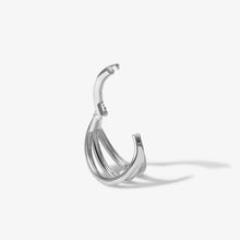 Load image into Gallery viewer, Osri Cage Clicker Hoop Earring